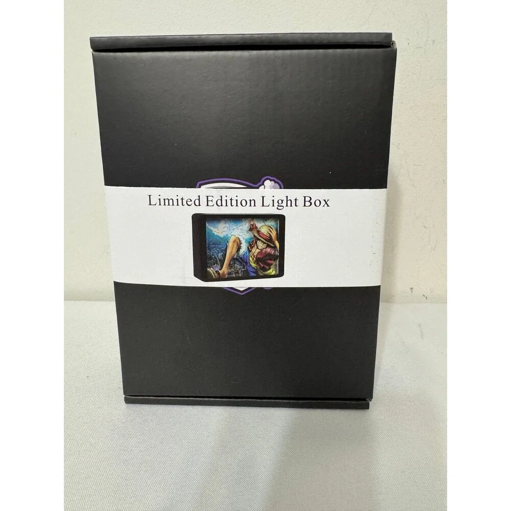 One Piece Monkey D. Luffy Limited Edition Light box nib